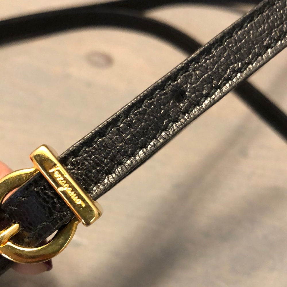 Salvatore Ferragamo thin double belt